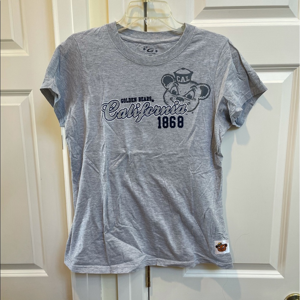 G-III Women’s Gray Golden Bears California T-Shirt